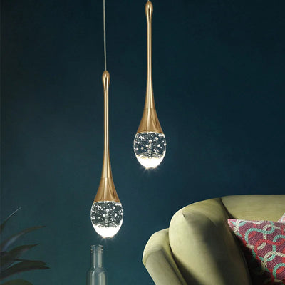 Glass Pendant Light with Warm Glow - Vetra | OpalDwell - OpalDwell