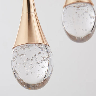 Glass Pendant Light with Warm Glow - Vetra | OpalDwell - OpalDwell