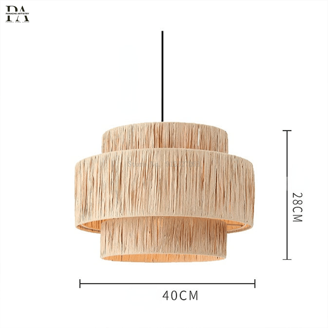 Solara | Woven Pendant Lamp | OpalDwell - OpalDwell