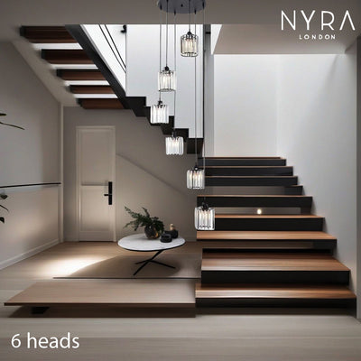 Liora | Crystal Drop Chandelier - OpalDwell