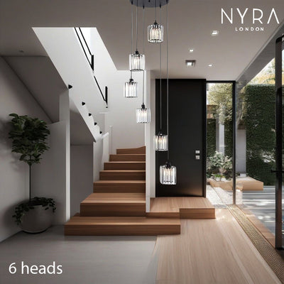 Liora | Crystal Drop Chandelier - OpalDwell
