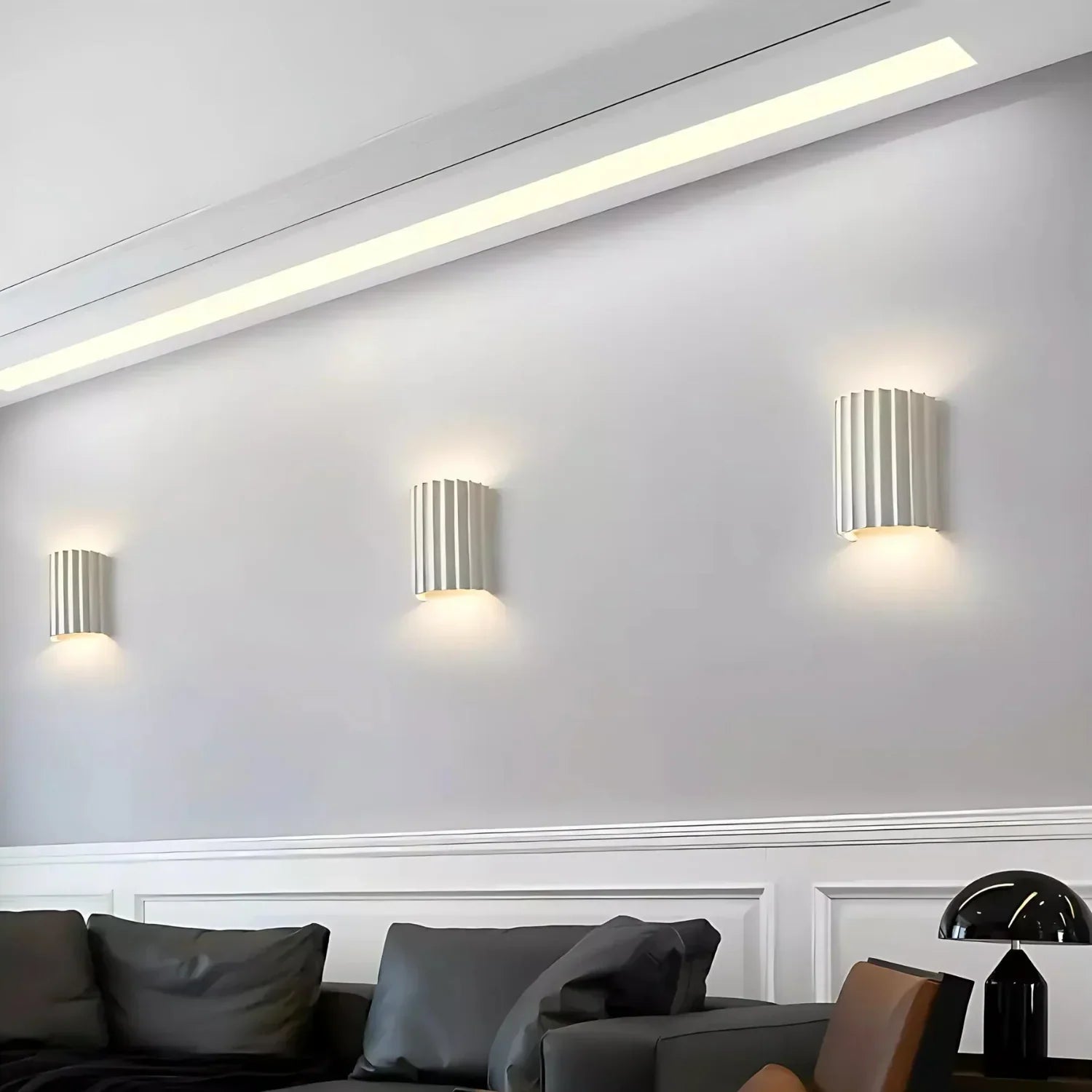 Minimalist Wall Lamp With Soft Ambient Light For Modern Homes - OpalDwell