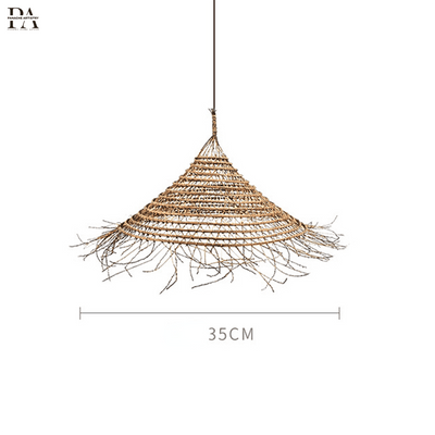 Vintage Woven Chandelier | OpalDwell - OpalDwell