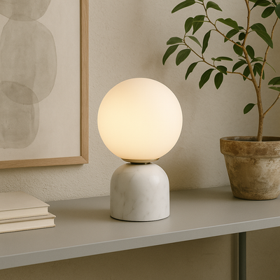 Marble Lamp Minimalist Decorative Lighting For Any Room - OpalDwell