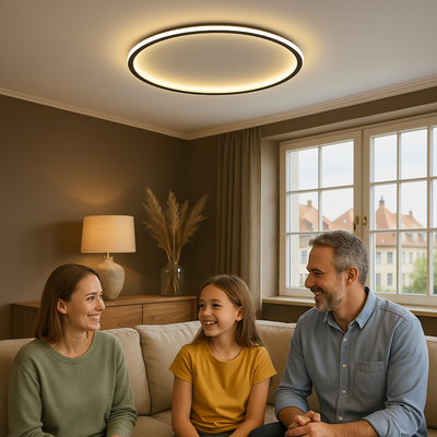 SkagaNova Nordic Dimmable Led Ceiling Light In Warm White OpalDwell