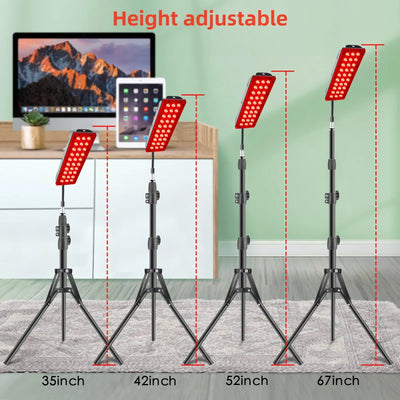 AstraLuma Floor Lamp Red and Infrared LED Therapy Light for Precise Treatments OpalDwell