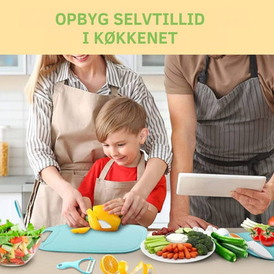 KidoChef Safe Kitchen Set for Kids Fun Cooking Kit Bundle - OpalDwell