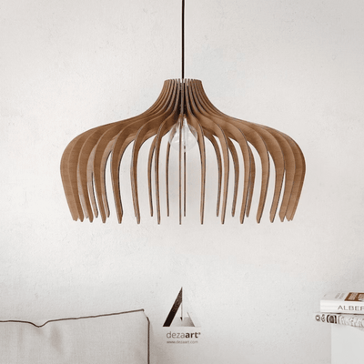 Rowan | Wooden Chandelier - OpalDwell