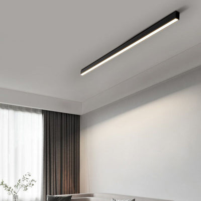 Noirline Black Linear Ceiling and Wall Light Modern - OpalDwell