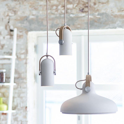 NovaLux Arc Pendant Light - Modern Sturdy Metal Lamp - OpalDwell