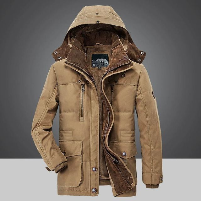ArdentVale Mens Winter Parka With Luxe Warmth And Soft Interior OpalDwell