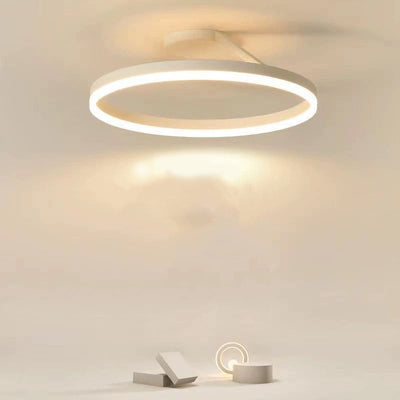 LumaAura Gold LED Ceiling Light for Living Rooms and More OpalDwell