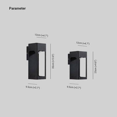 Aureto Geometric Outdoor Wall Light Modern Waterproof IP65 - OpalDwell