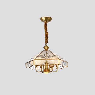 AstraLume Pendant Lamp Elegant Metal Ceiling Warm Light - OpalDwell
