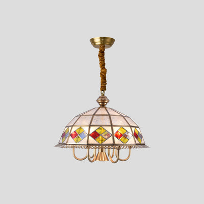 AstraLume Pendant Lamp Elegant Metal Ceiling Warm Light - OpalDwell