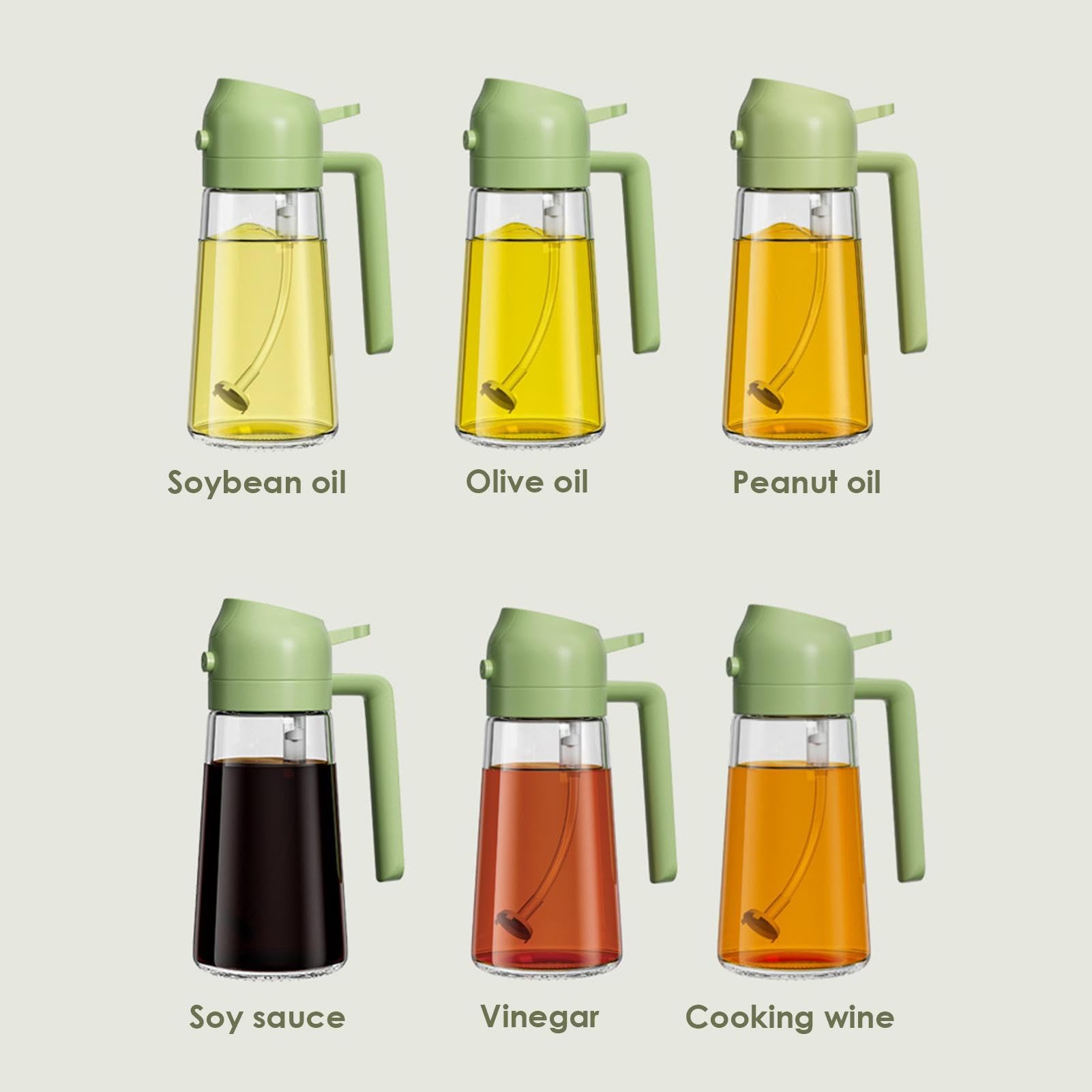 Culina Dual-Action Kitchen Oil Sprayer And Dispenser Bottle - OpalDwell