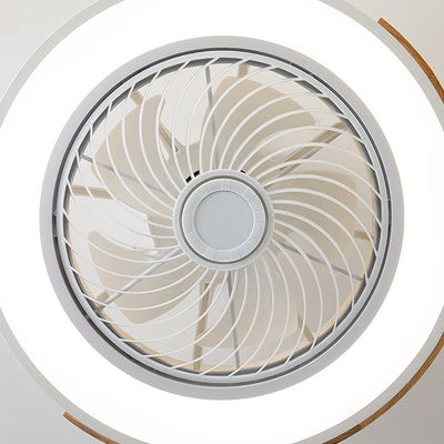 Boreal Timber Ceiling Fan with Energy-Saving LED Light and Wooden Blades - OpalDwell