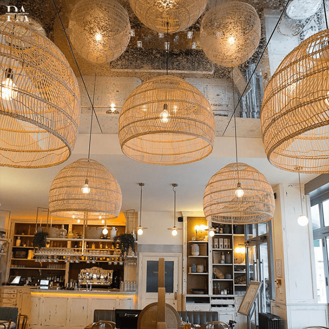Marisol Rattan Pendant Lamp | OpalDwell - OpalDwell