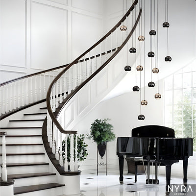 Avella Raindrop Glass Chandelier - OpalDwell