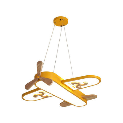 LumaPlane LED Airplane Pendant Light for Kids Bedroom - OpalDwell