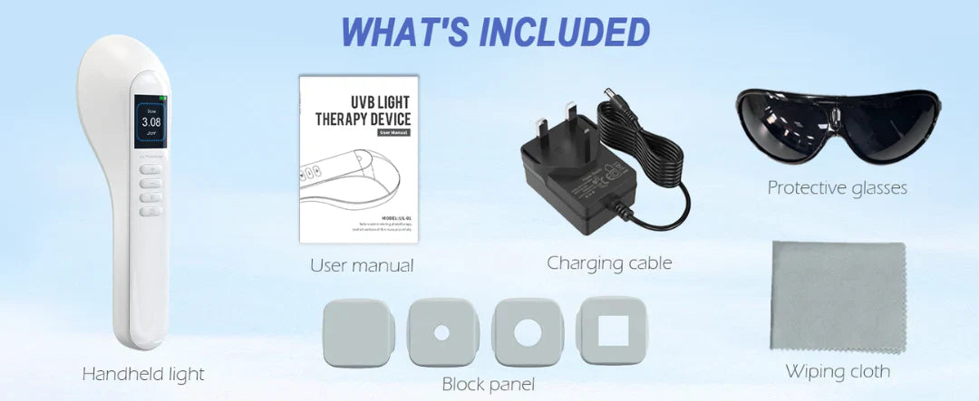 VitaLuma 308nm UVB Vitiligo Phototherapy Lamp for Home Use - OpalDwell