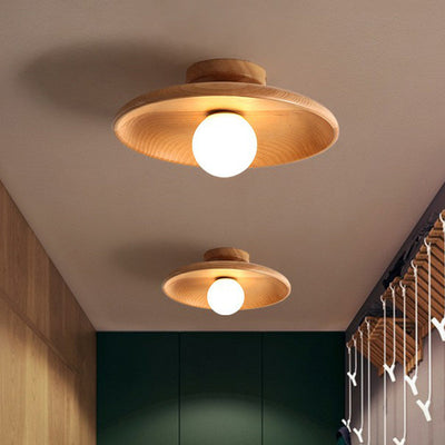 NovaHalo Flat Ceiling Light for Modern Minimalist Rooms - OpalDwell