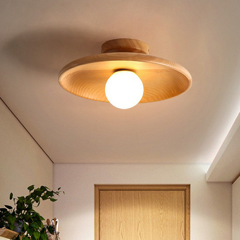 NovaHalo Flat Ceiling Light for Modern Minimalist Rooms - OpalDwell