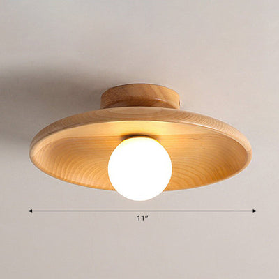 NovaHalo Flat Ceiling Light for Modern Minimalist Rooms - OpalDwell