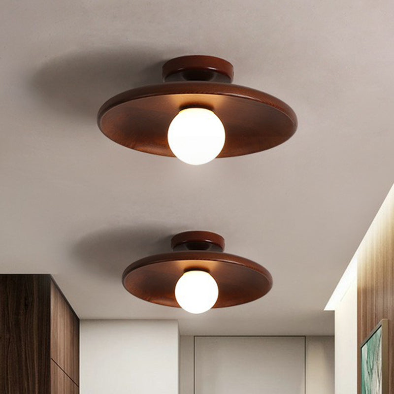 NovaHalo Flat Ceiling Light for Modern Minimalist Rooms - OpalDwell