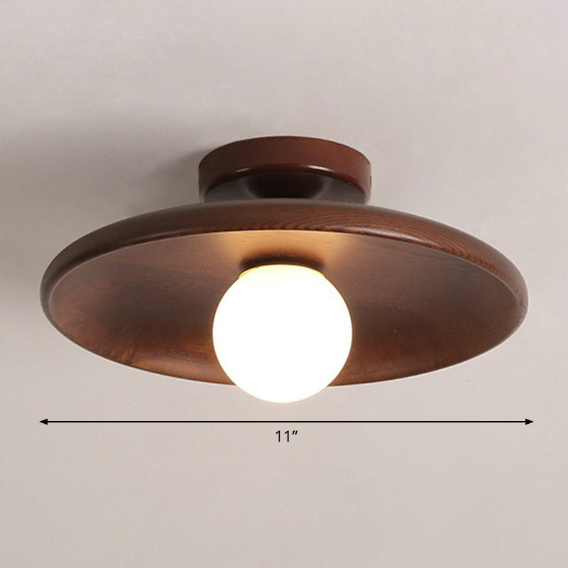 NovaHalo Flat Ceiling Light for Modern Minimalist Rooms - OpalDwell