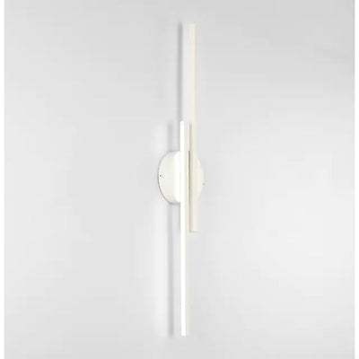 Fjordra Nordic Disc and Linear LED Wall Lamp Black White - OpalDwell