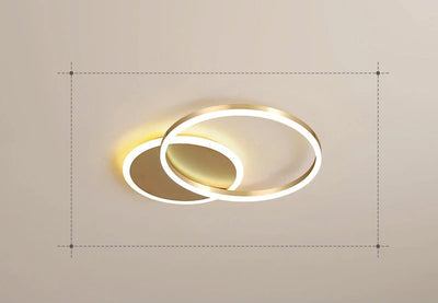 LunaRing LED Ceiling Light with Soft Tranquil Ambient Glow - OpalDwell