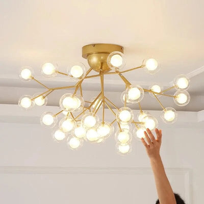 Lunara Orb Chandelier - OpalDwell