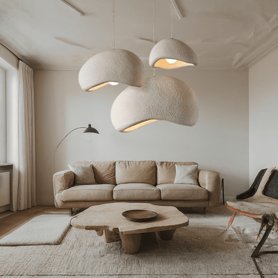 Mirella Boho Wasabi Chandelier With Iron Base Light Fixture - OpalDwell