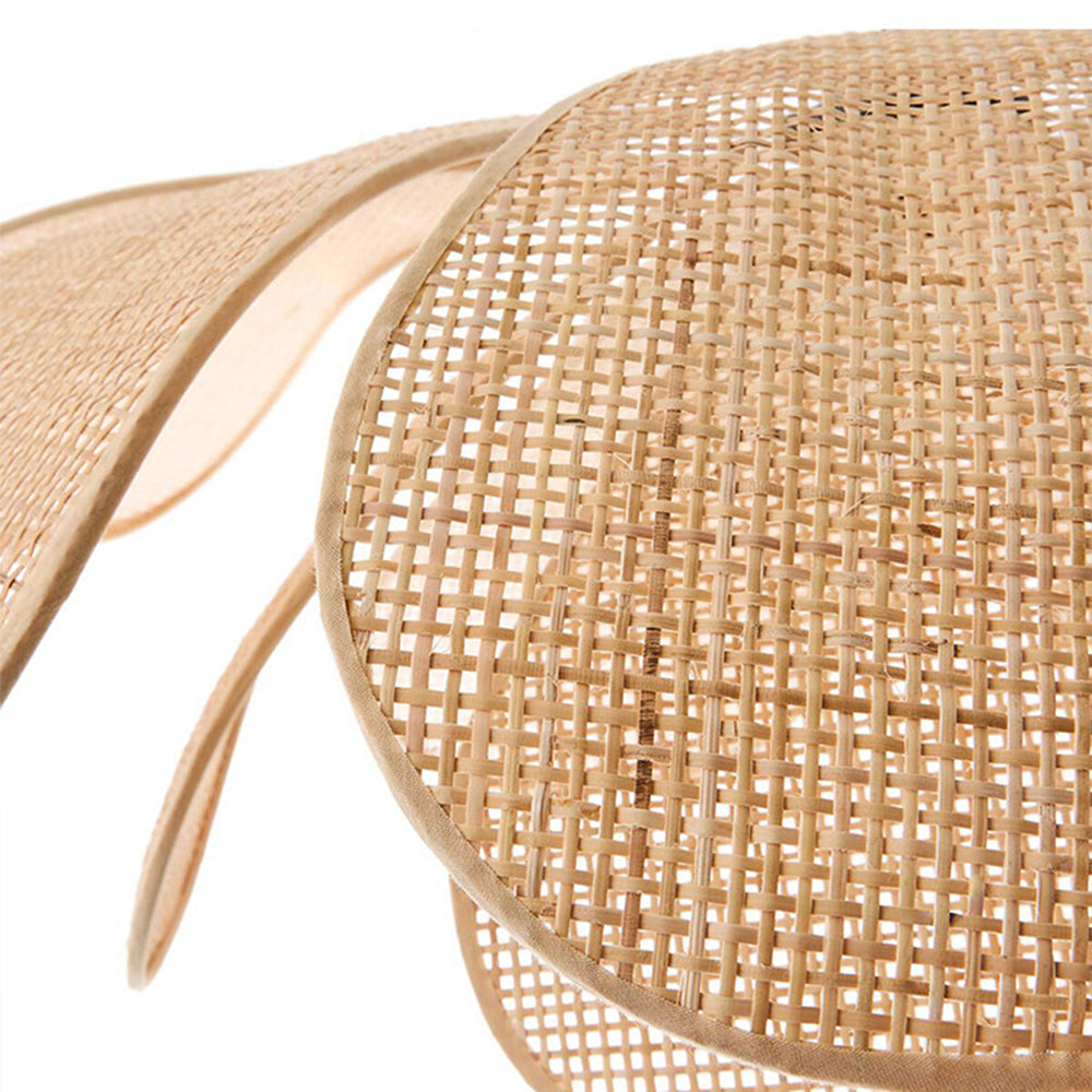 LumaNook Reed Wicker Pendant Light for Cozy Bedroom - OpalDwell