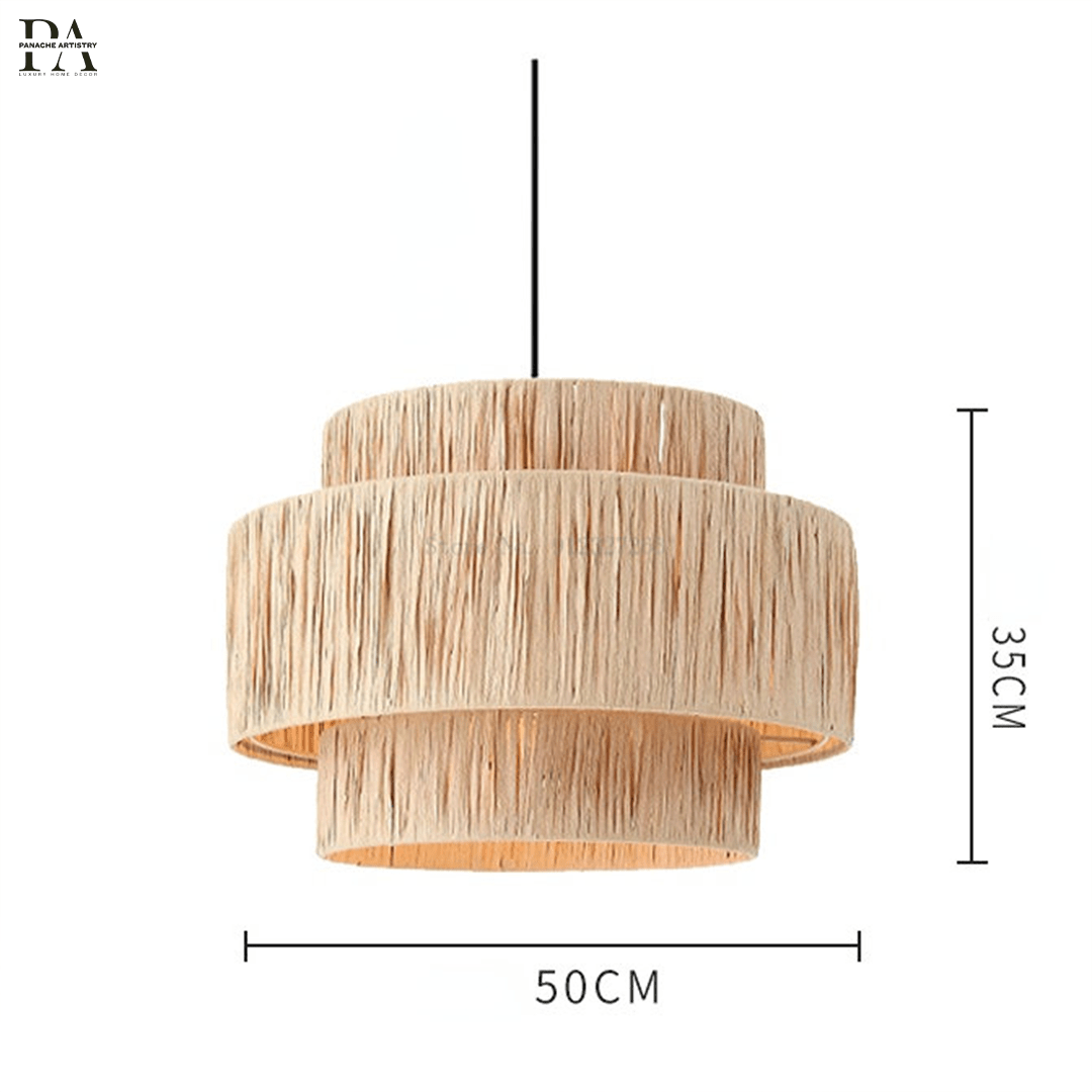 Solara | Woven Pendant Lamp | OpalDwell - OpalDwell