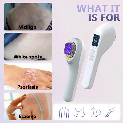 NovaRay UVB 308nm Home Phototherapy Lamp For Vitiligo And Skin Wellness - OpalDwell