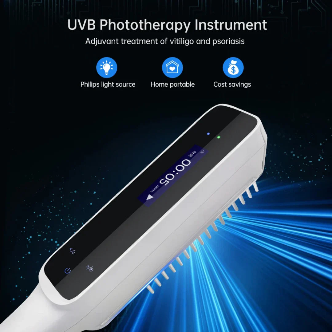 AureaBeam Handheld UVB Narrowband Phototherapy Lamp - OpalDwell