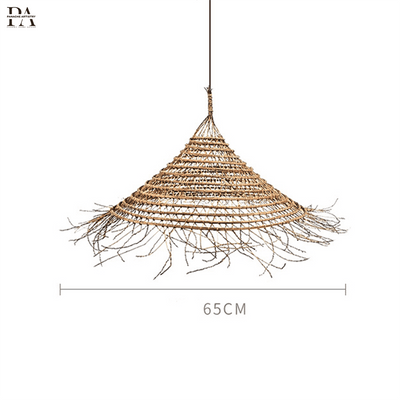 Vintage Woven Chandelier | OpalDwell - OpalDwell