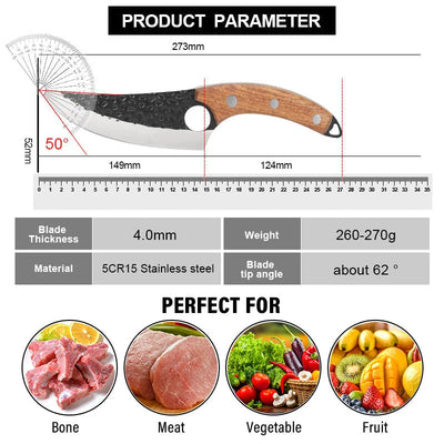 OrionKoi Japanese Handmade Kitchen Knife for Precision Chefs - OpalDwell