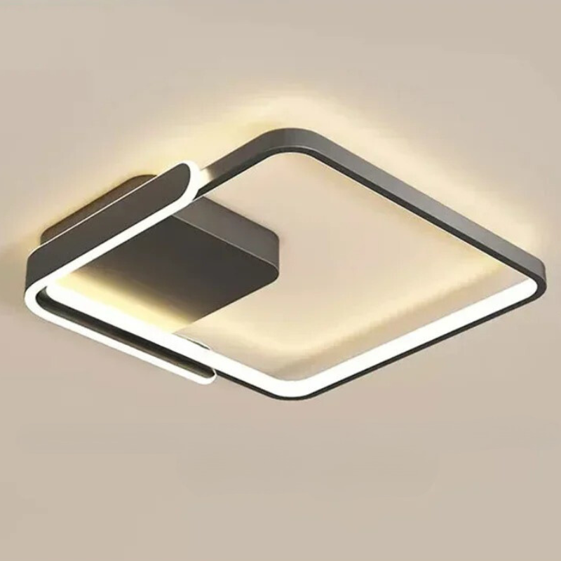LumaNova Modern LED Ceiling Light With Dimmable Glow - OpalDwell