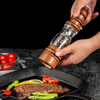 Salt and Pepper Mills in Solid Wood | OpalDwell - OpalDwell