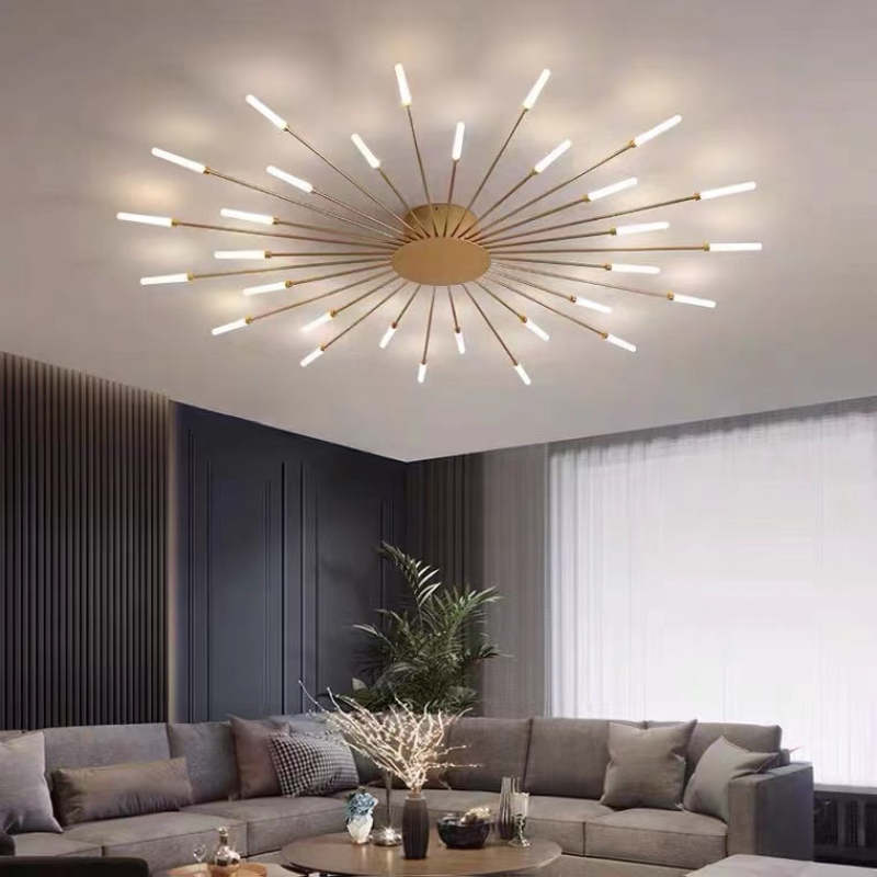 Asterra Modern Ceiling Lamp for Living Room and Bedroom OpalDwell
