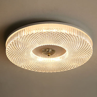 Luminia Slim LED Ceiling Light in Metal & Acrylic Finish OpalDwell