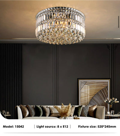 Chandeliers in Jade Crystal - OpalDwell