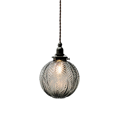 Veridia Heritage Colonial Pendant Lamp With Globe Shade - OpalDwell