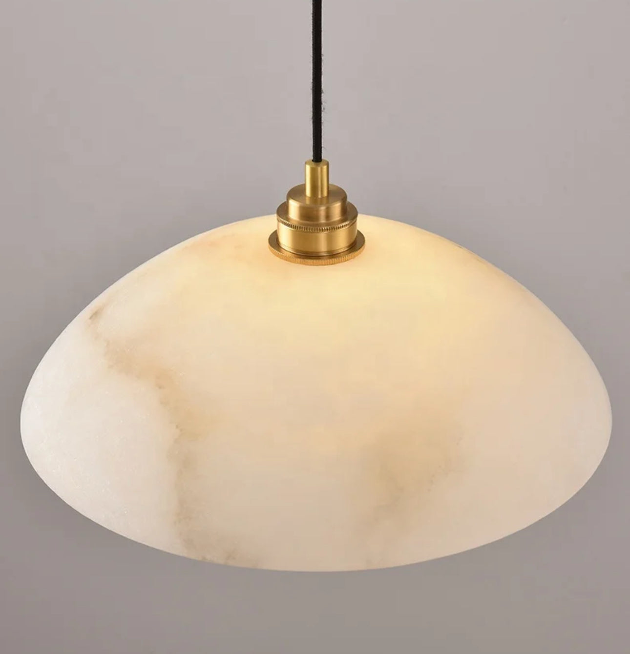 Elara | Alabaster & Marble Hanging Lamps - OpalDwell