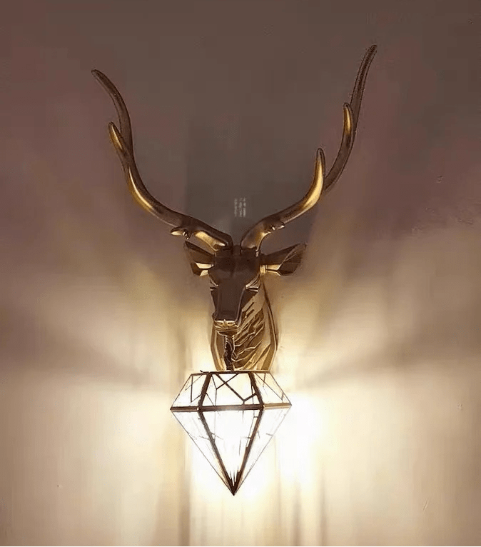 Decorative Antler Head - OpalDwell