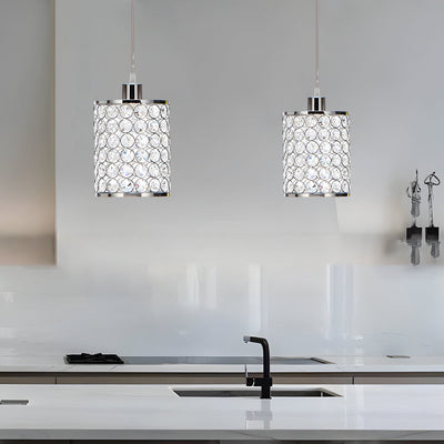 CrystaForm Crystal Geometric Pendant Light for Modern Homes - OpalDwell