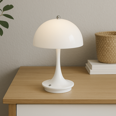 Mushroom Table Lamp With Soft Warm Ambient Lighting For Cosy Spaces - OpalDwell